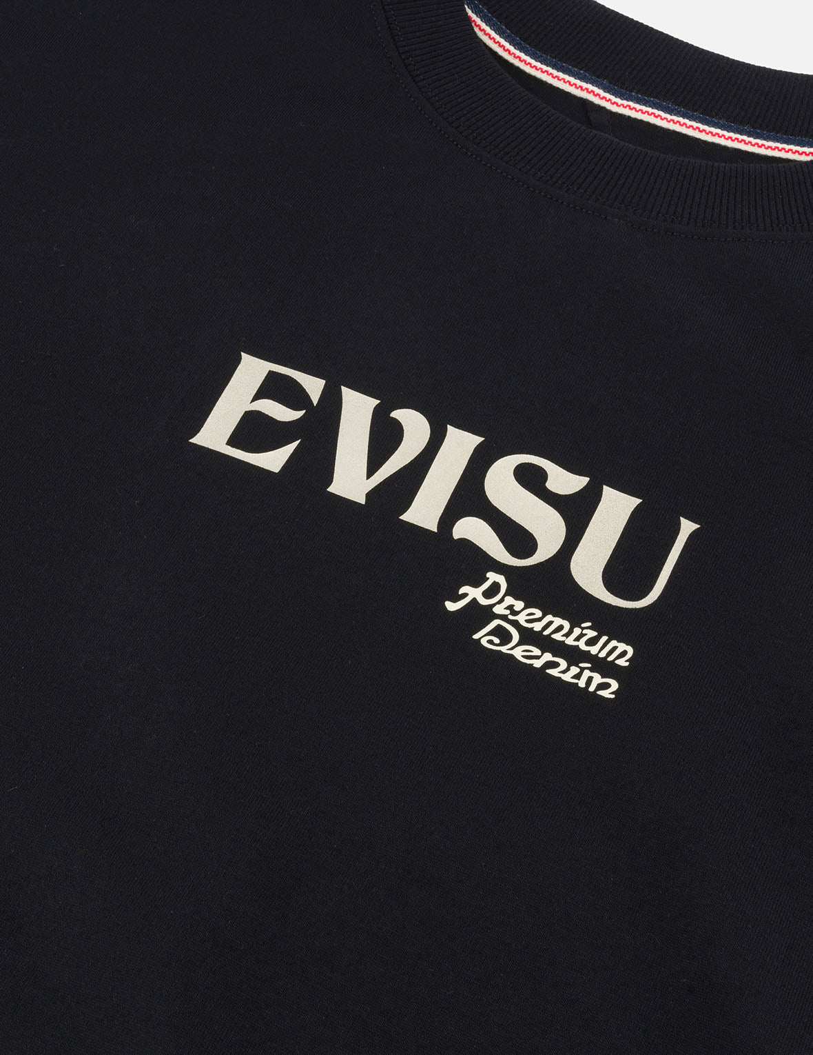 家花和商标印花宽版休闲T恤