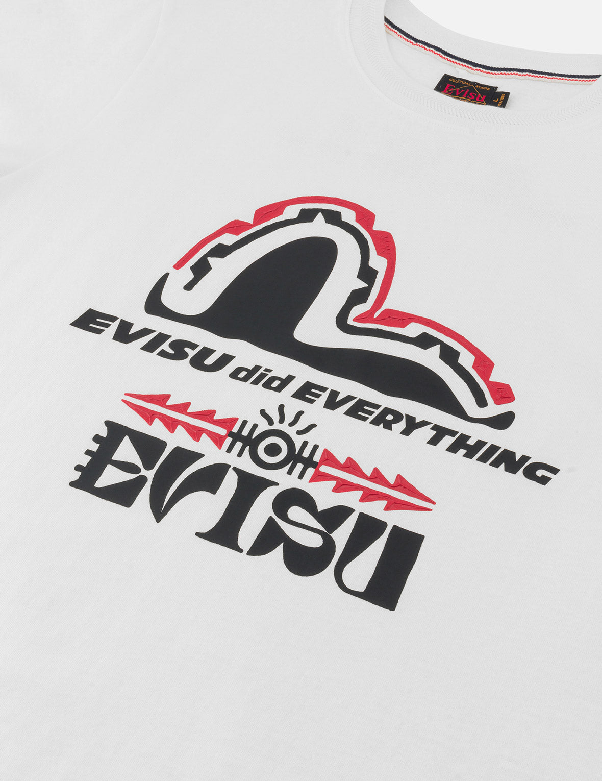 Totem Seagull and Logo Print Regular Fit T-shirt