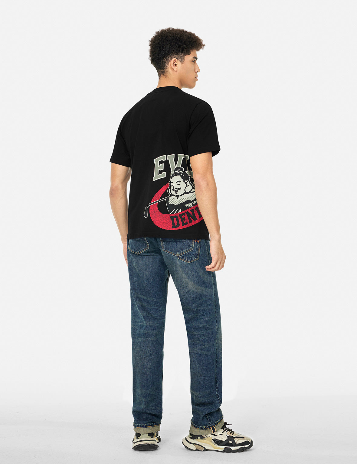 佛头打高尔夫印花常规版型T恤