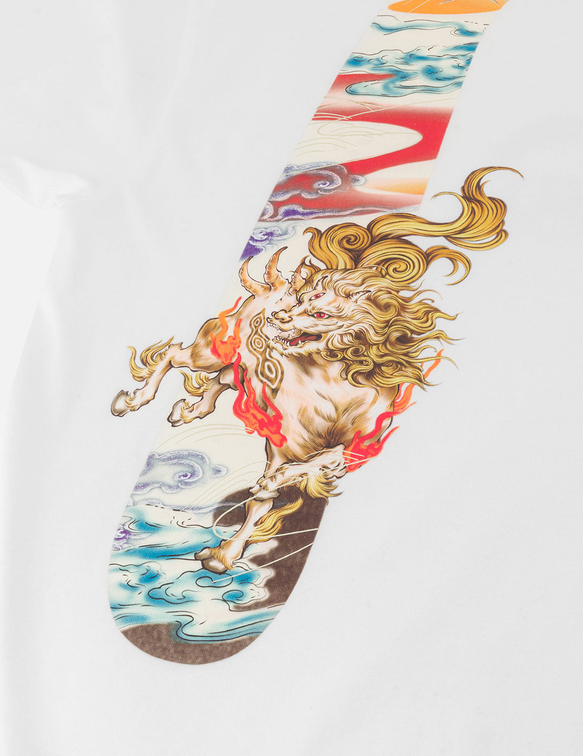 Hakutaku Daicock Print Relax Fit T-shirt