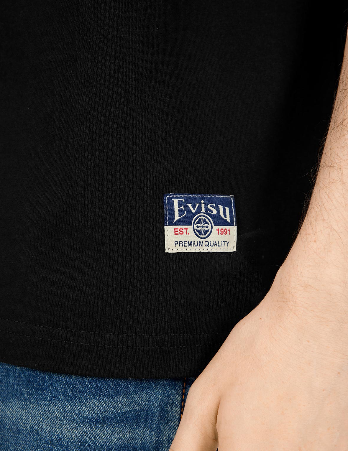 Multi-Pocket and Multi-Print Loose Fit T-shirt