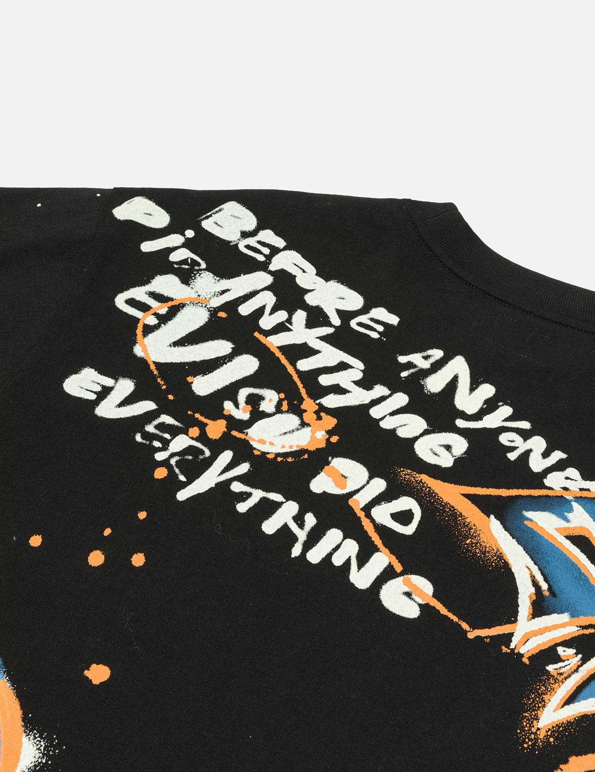 Graffiti Print Relax Fit T-Shirt