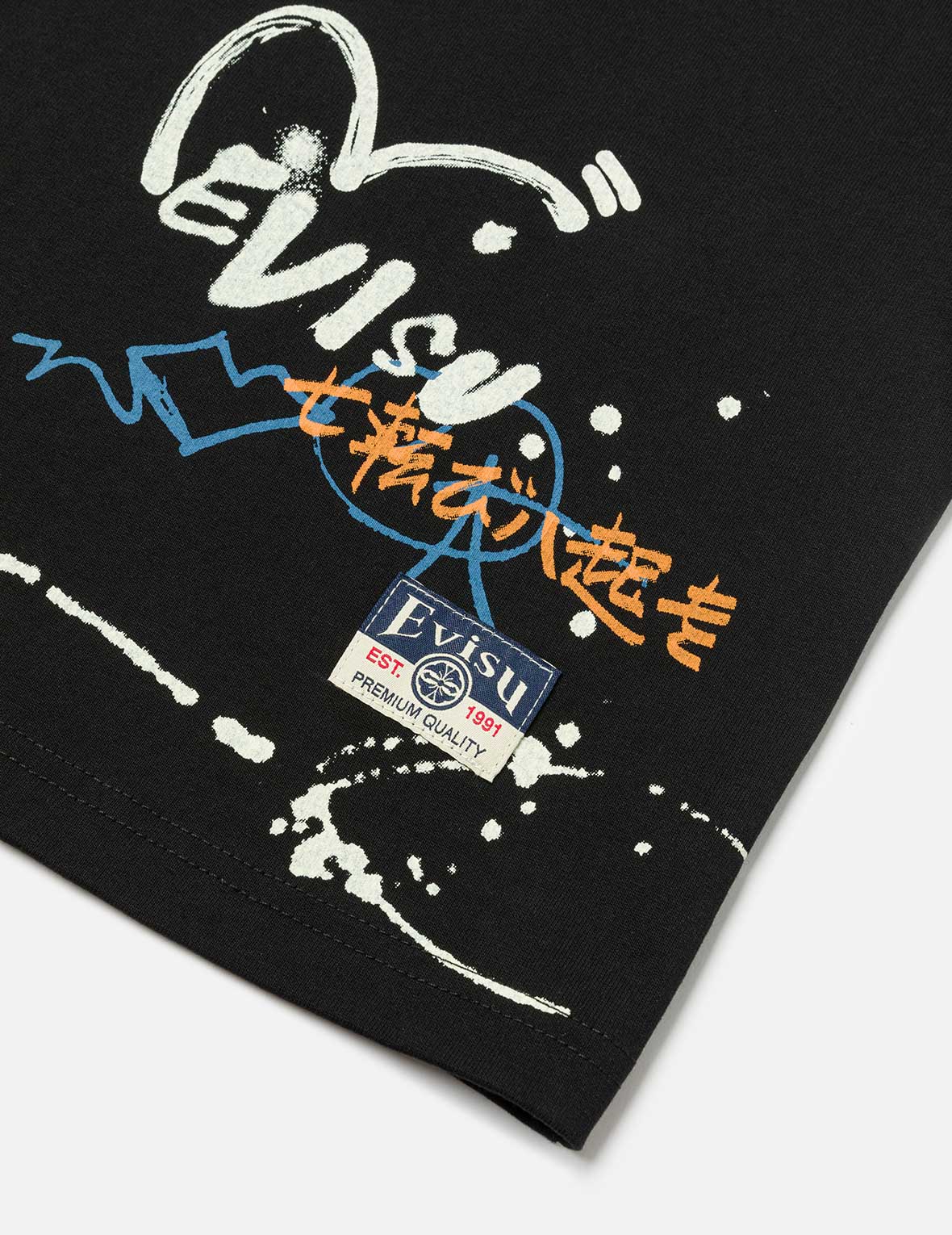 Graffiti Print Relax Fit T-Shirt