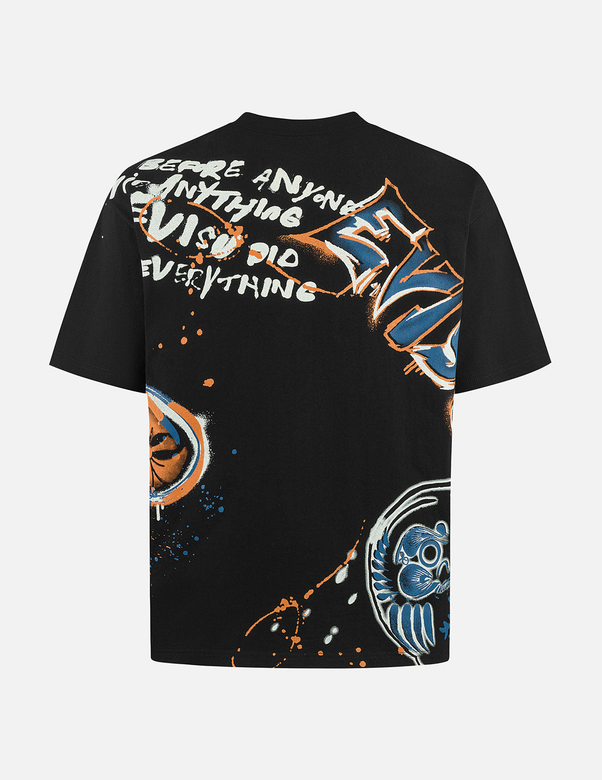 Graffiti Print Relax Fit T-Shirt