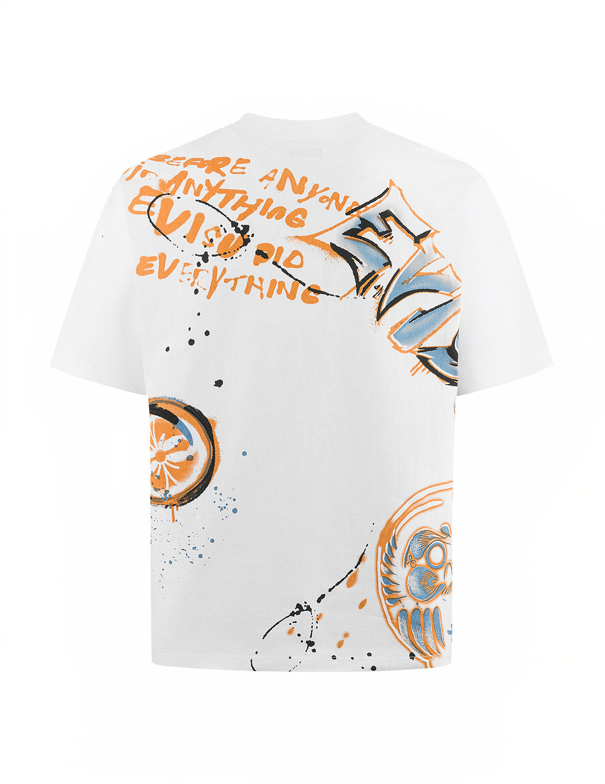 Graffiti Print Relax Fit T-Shirt