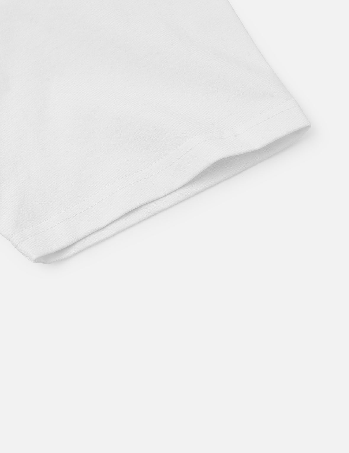 达摩和商标刺绣宽版休闲T恤