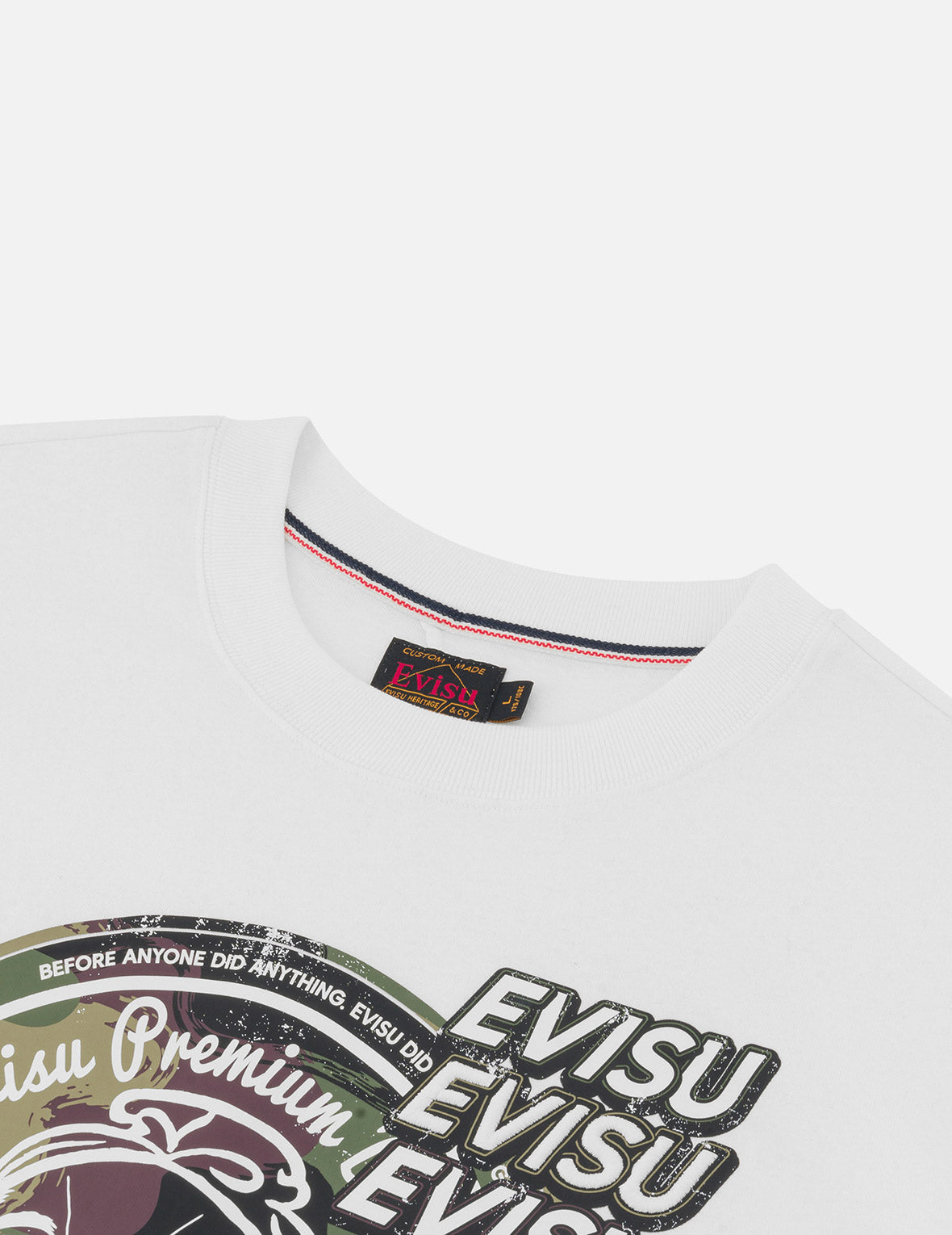 Camouflage Godhead Print Relax Fit T-Shirt