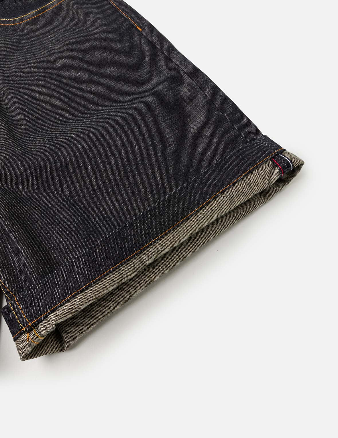 Leopard Pocket Embroidery Denim Shorts