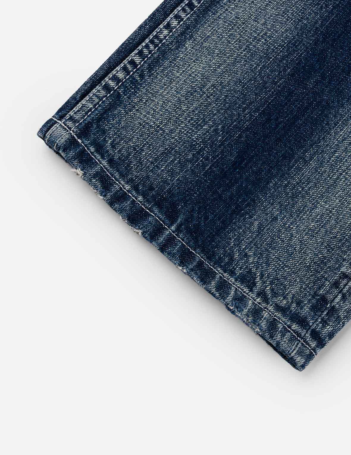 Hand-Drawn Printed Jeans #2020