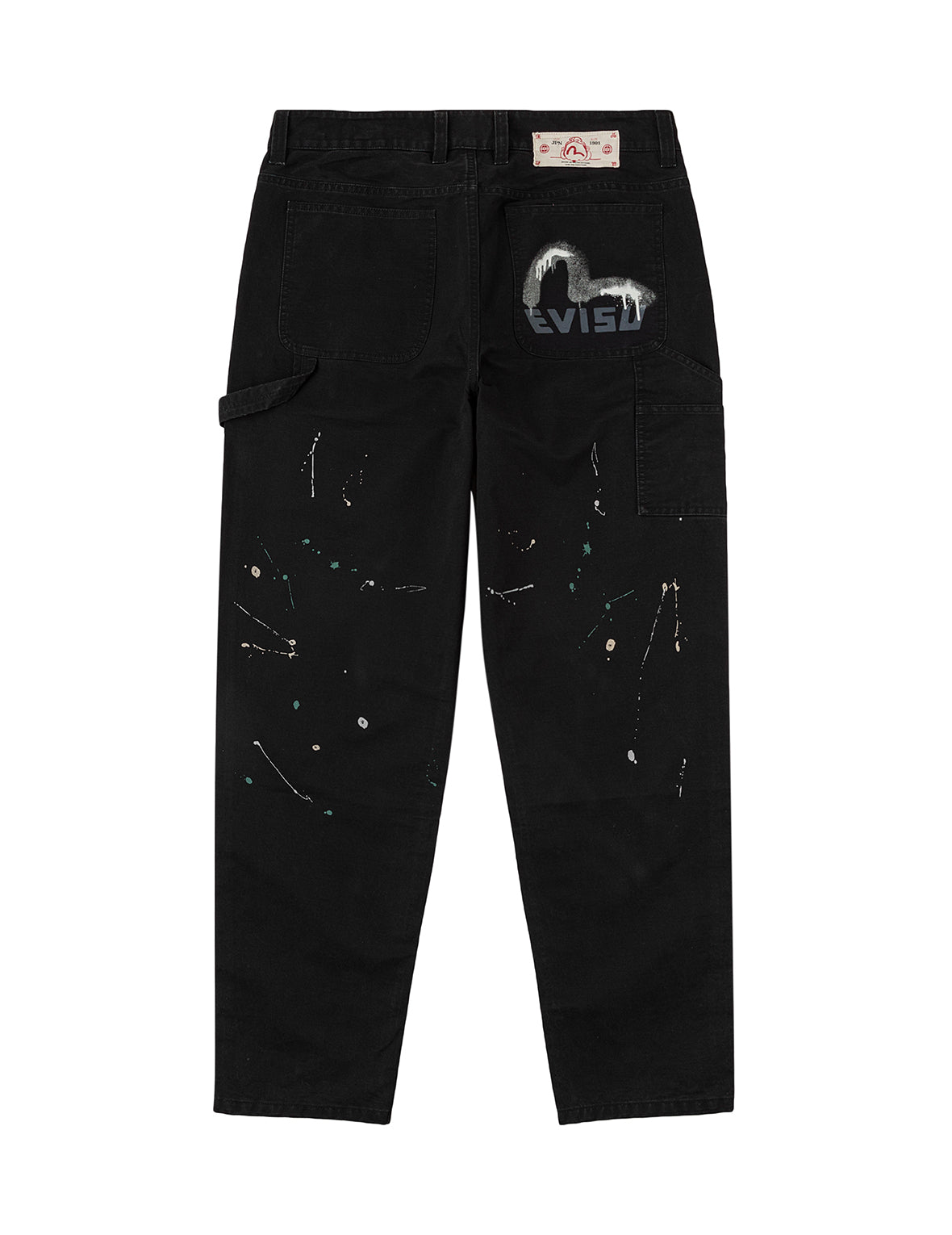 Seagull Printed Spay Dye Chino Pants – EVISU