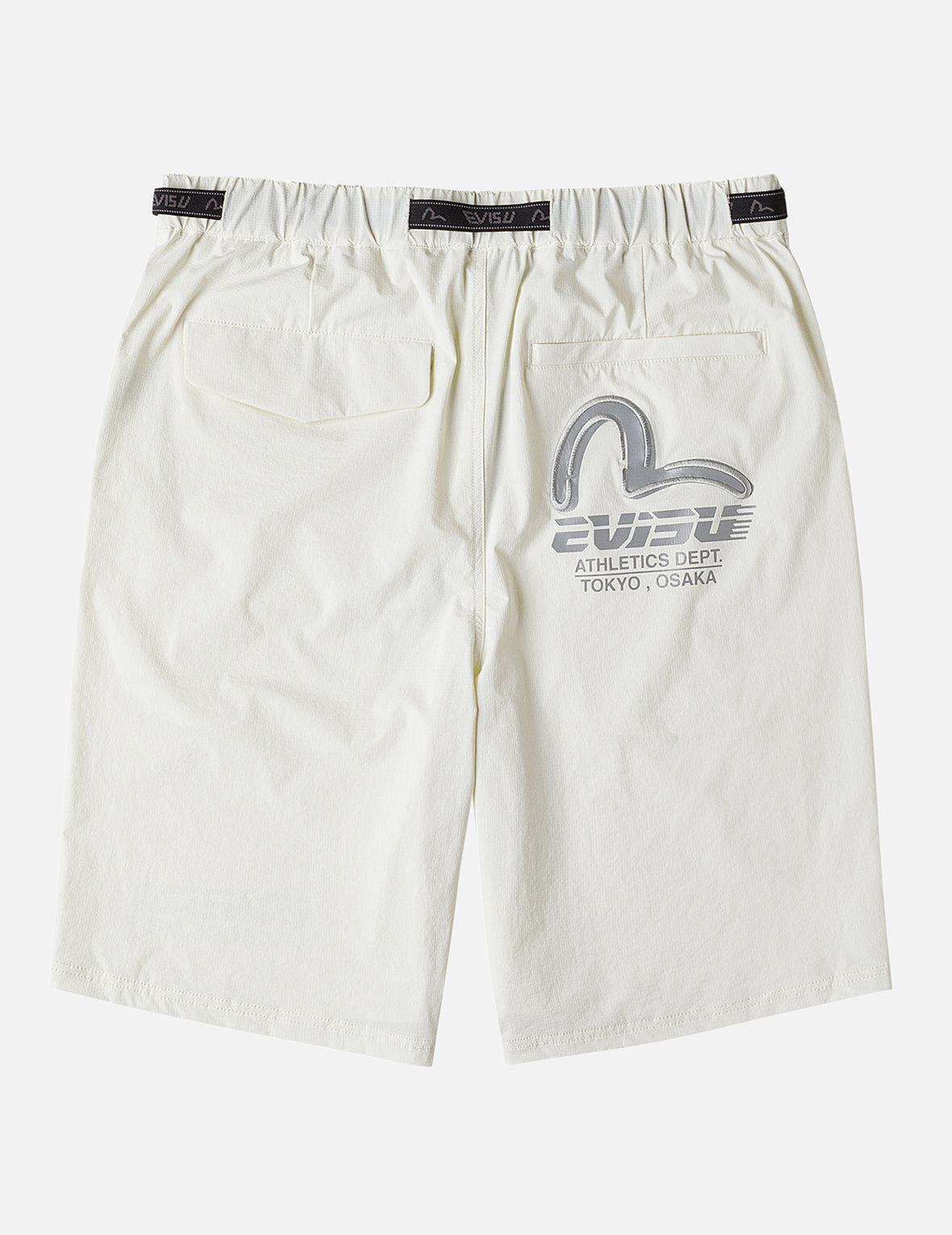Belted-Waist Woven Shorts