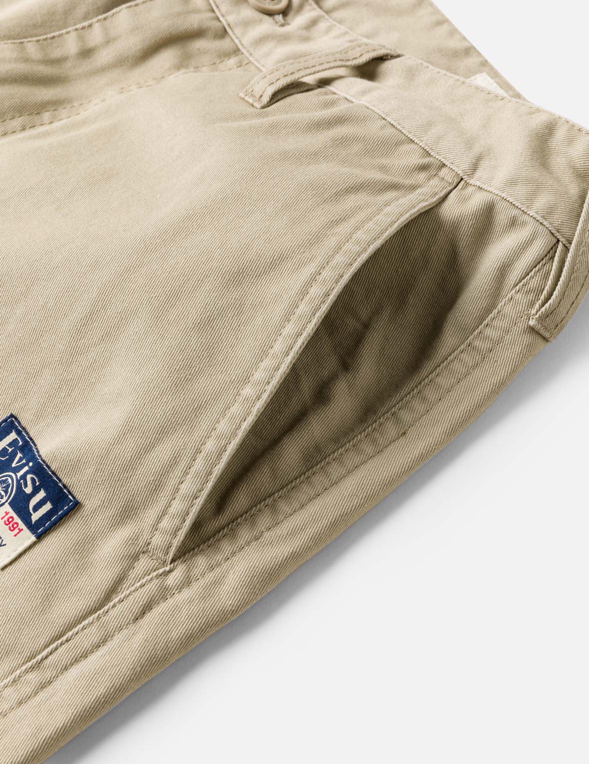 Seagull Print Pocket Shorts