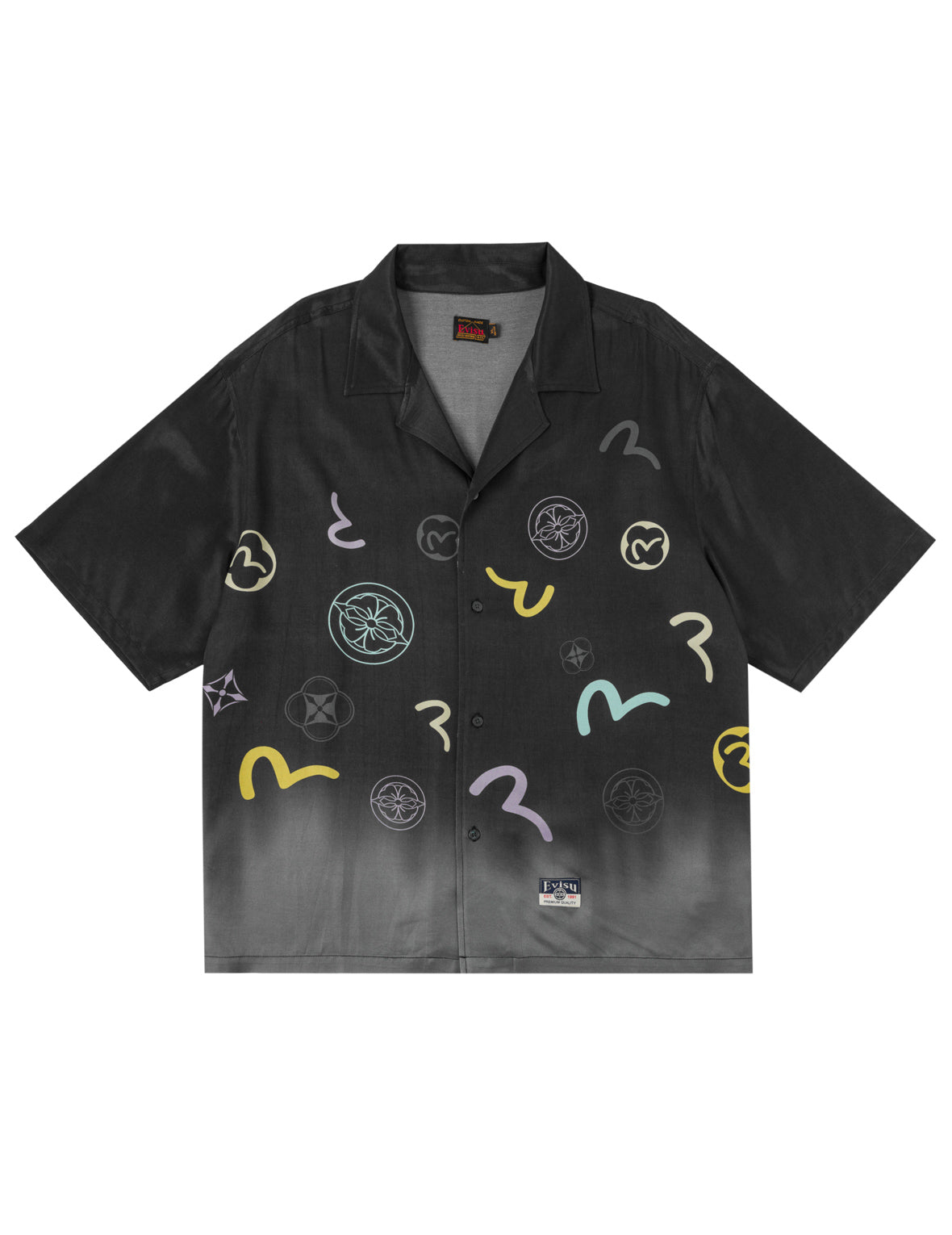 Dip-Dye Monogram Shirt – EVISU