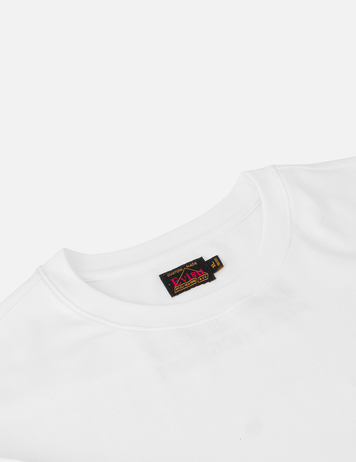 Elastic Hem Seagull Print Pocket T-shirt
