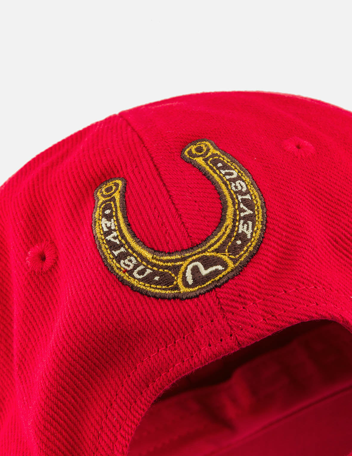Evisu Logo Embroidery Cap - Red