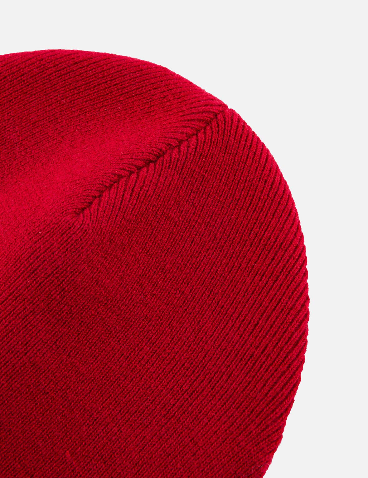 Evisu Logo Embroidery Beanie - Red