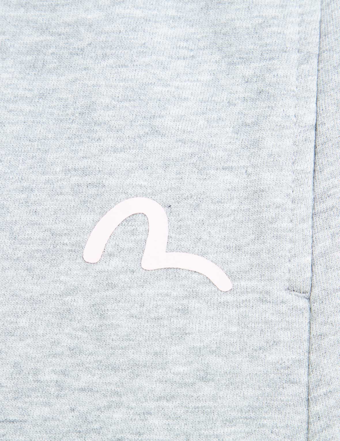 Seagull and Logo Print Sweat Shorts