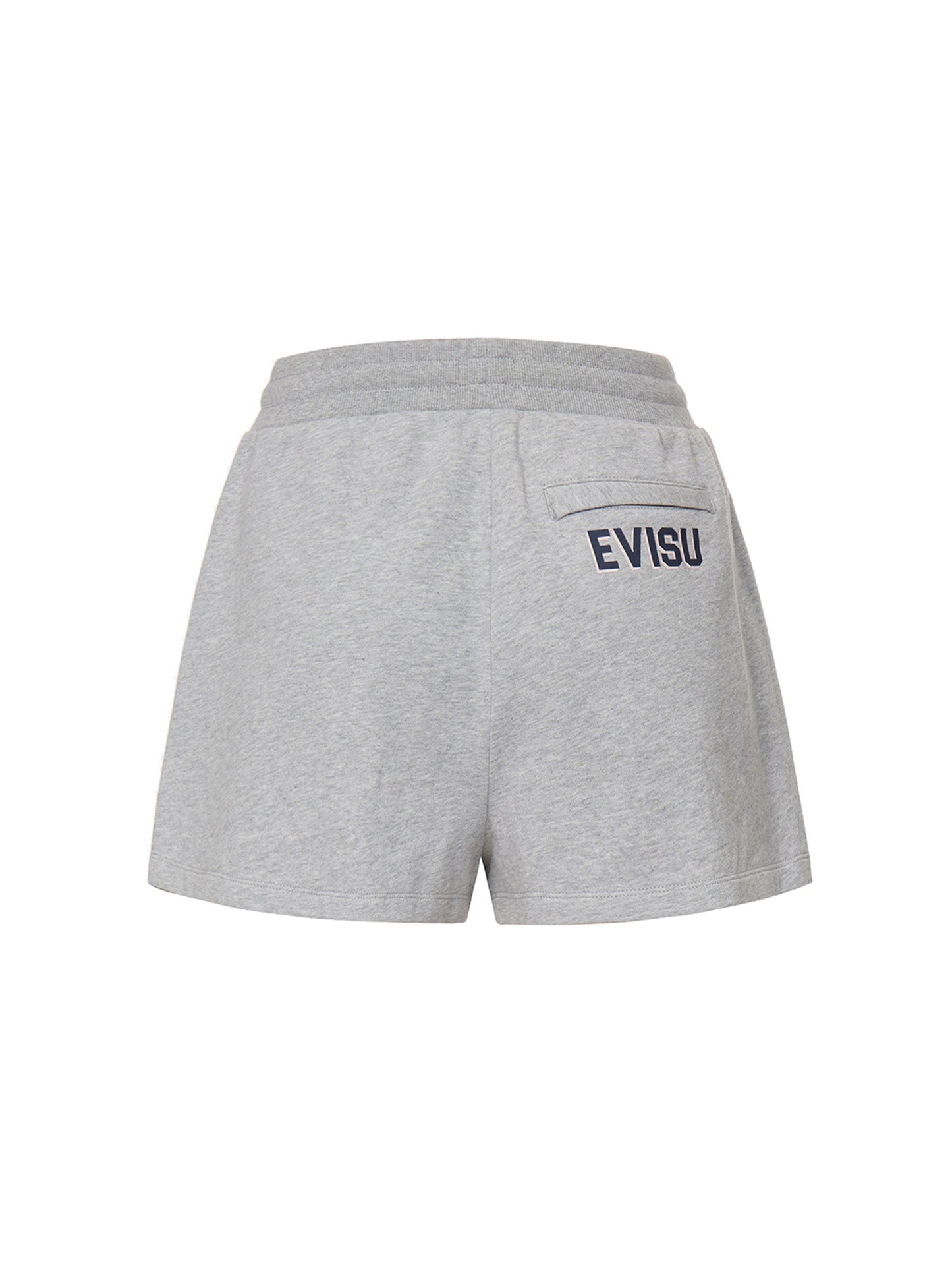 Seagull and Logo Print Sweat Shorts