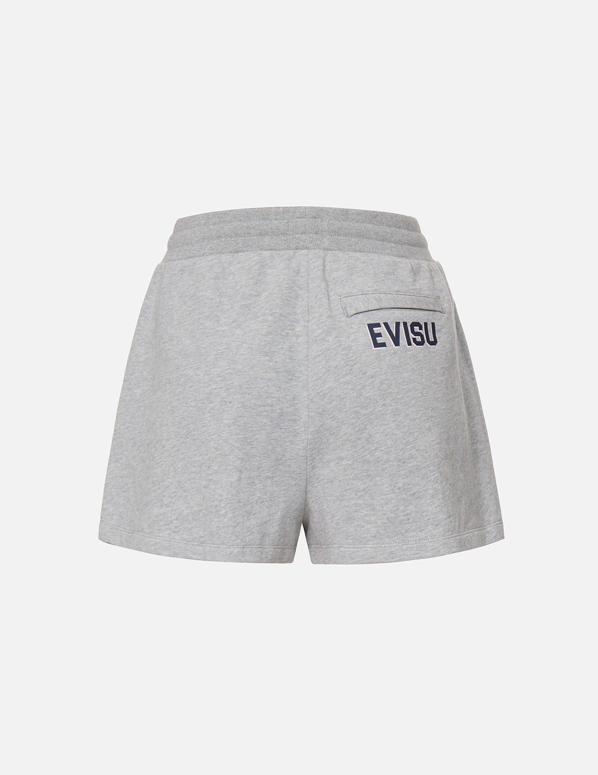 Seagull and Logo Print Sweat Shorts