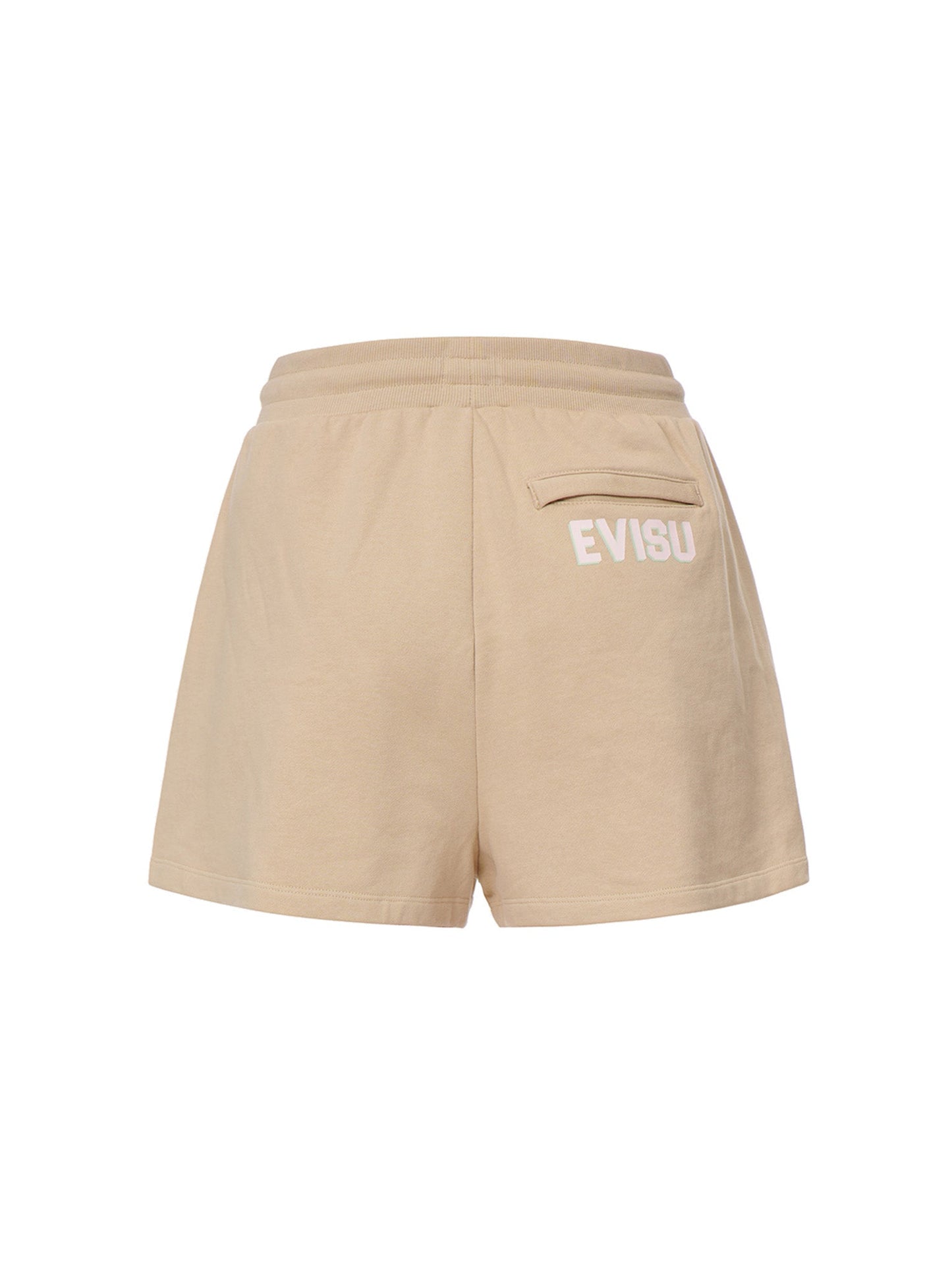 Seagull and Logo Print Sweat Shorts