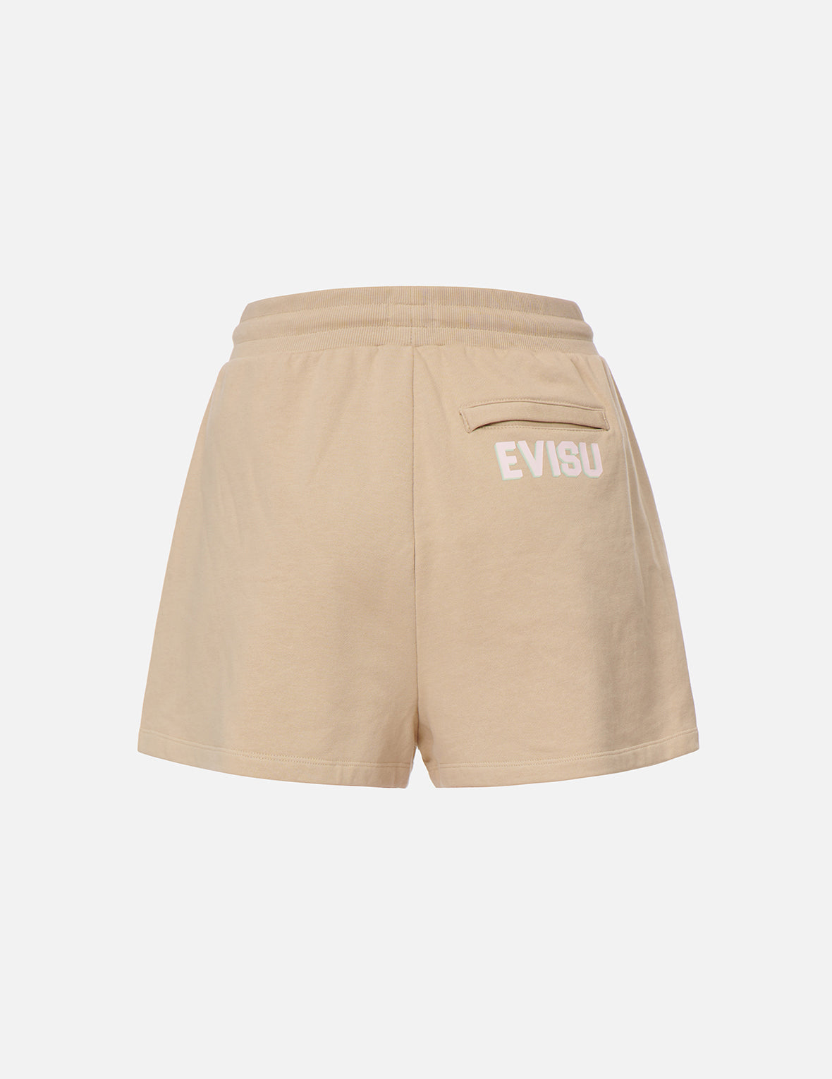 Seagull and Logo Print Sweat Shorts
