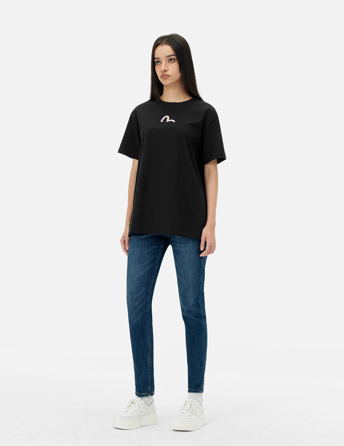 Magnolia and Knots Daicock Print Boyfriend T-shirt