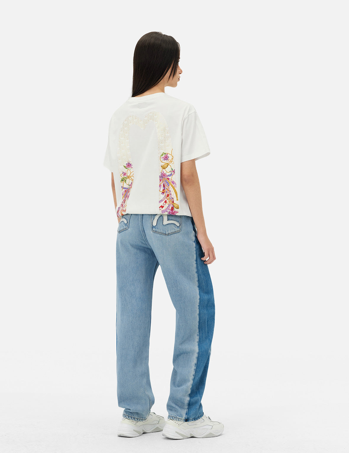 Magnolia and Knots Daicock Print Boyfriend T-shirt
