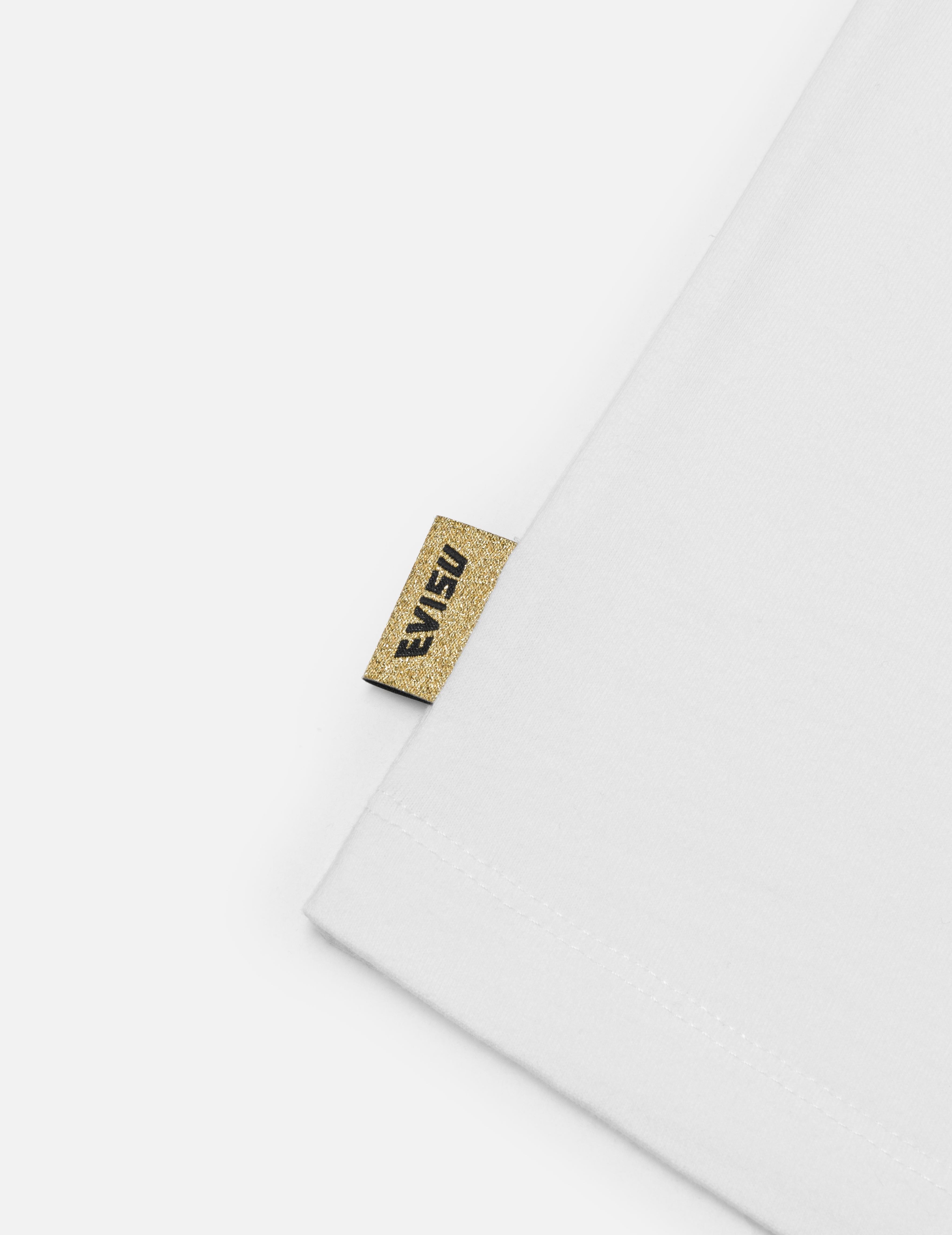 海鸥印花和商标帆绳扭纹刺绣男友款T恤