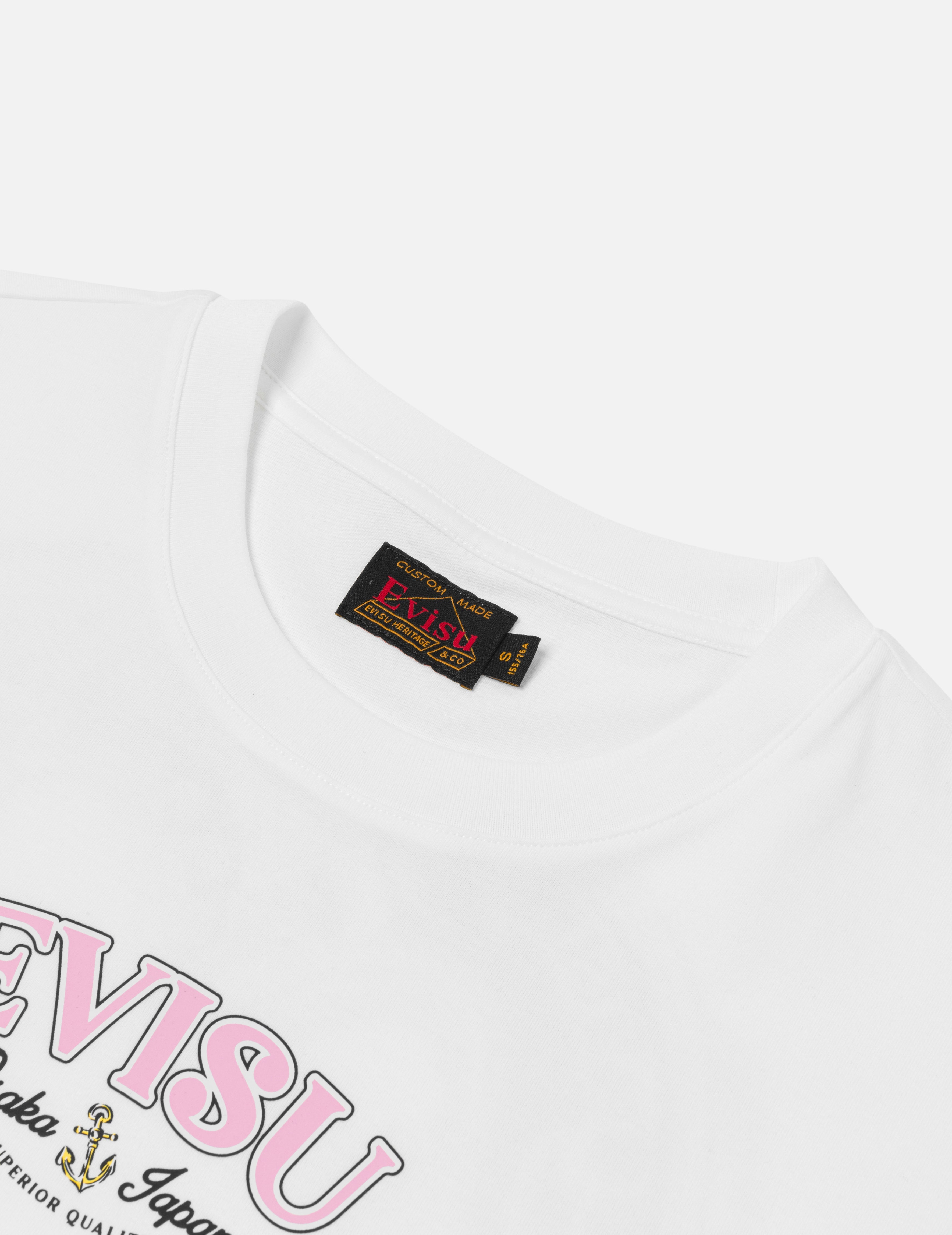 Twisted Rope and Daicock Anchor Print Oversized T-Shirt