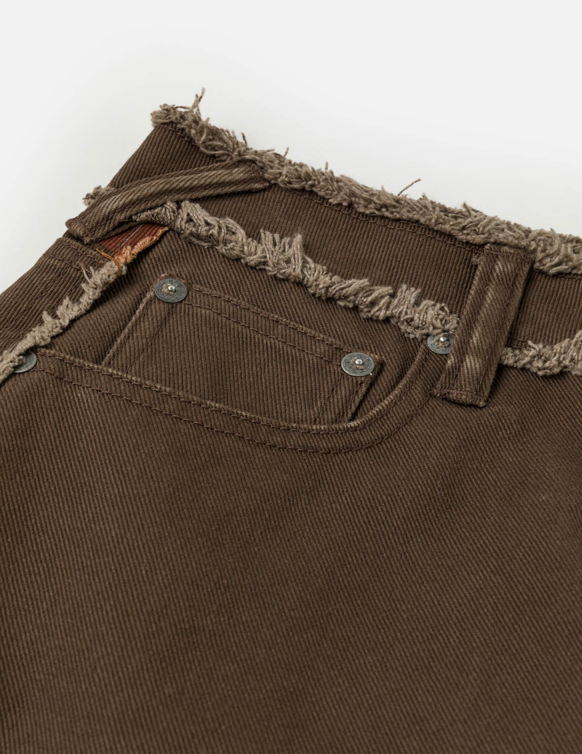 Ishigaki Camouflage Denim Skirt