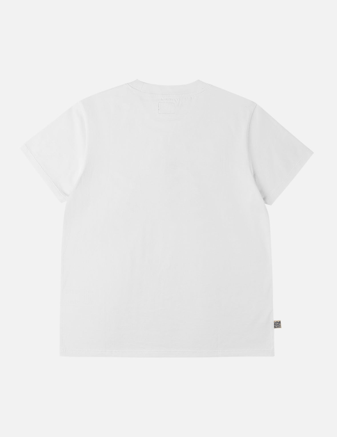 Sakura Embroidery Seagull Print T-Shirt