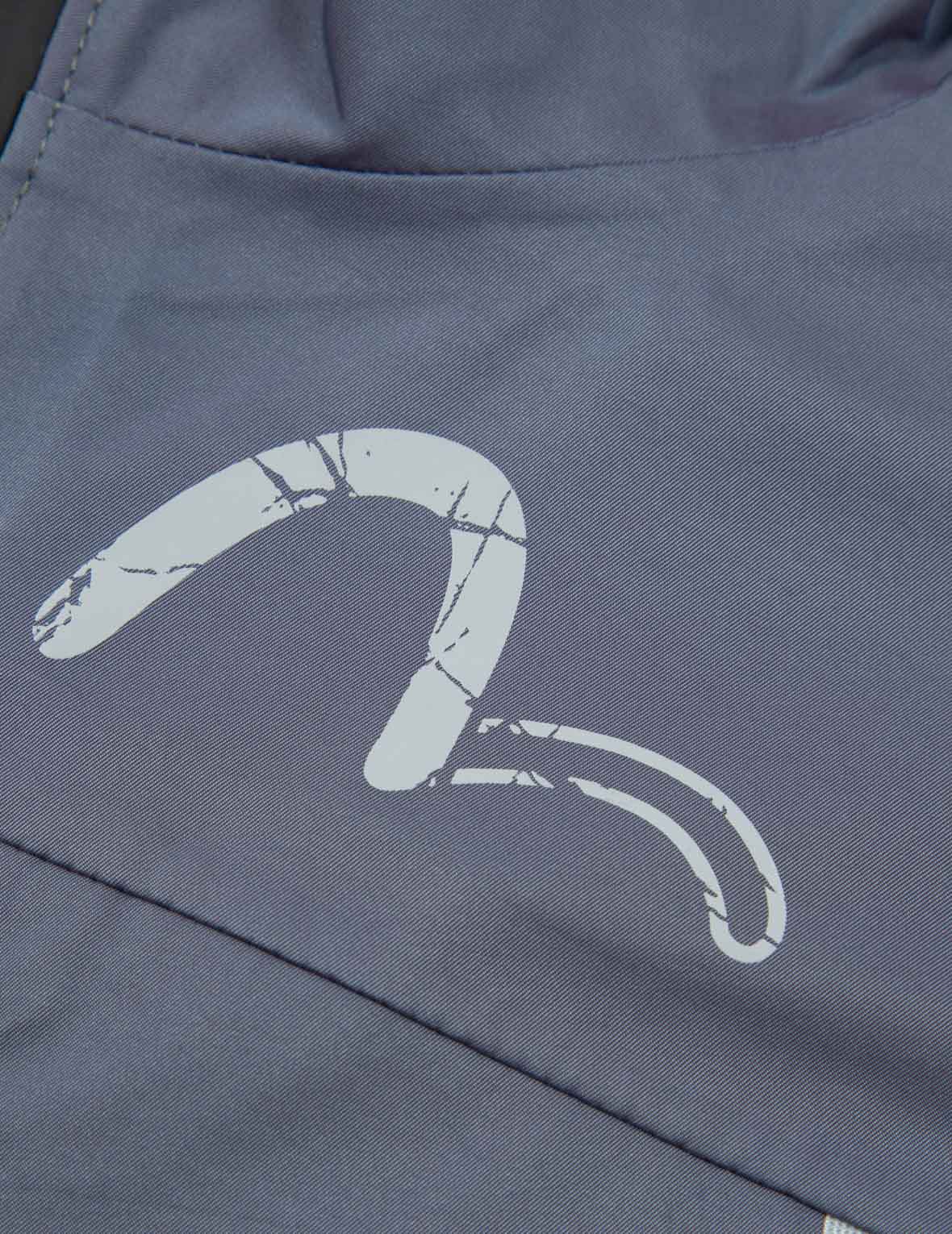 Logo Tape Padded Windbreaker Jacket