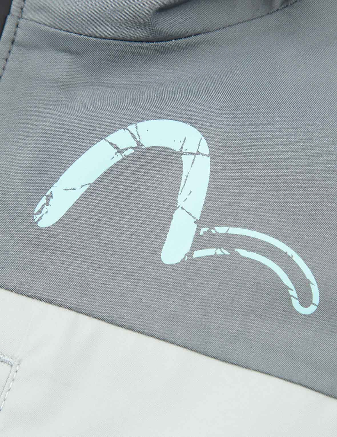 Logo Tape Padded Windbreaker Jacket