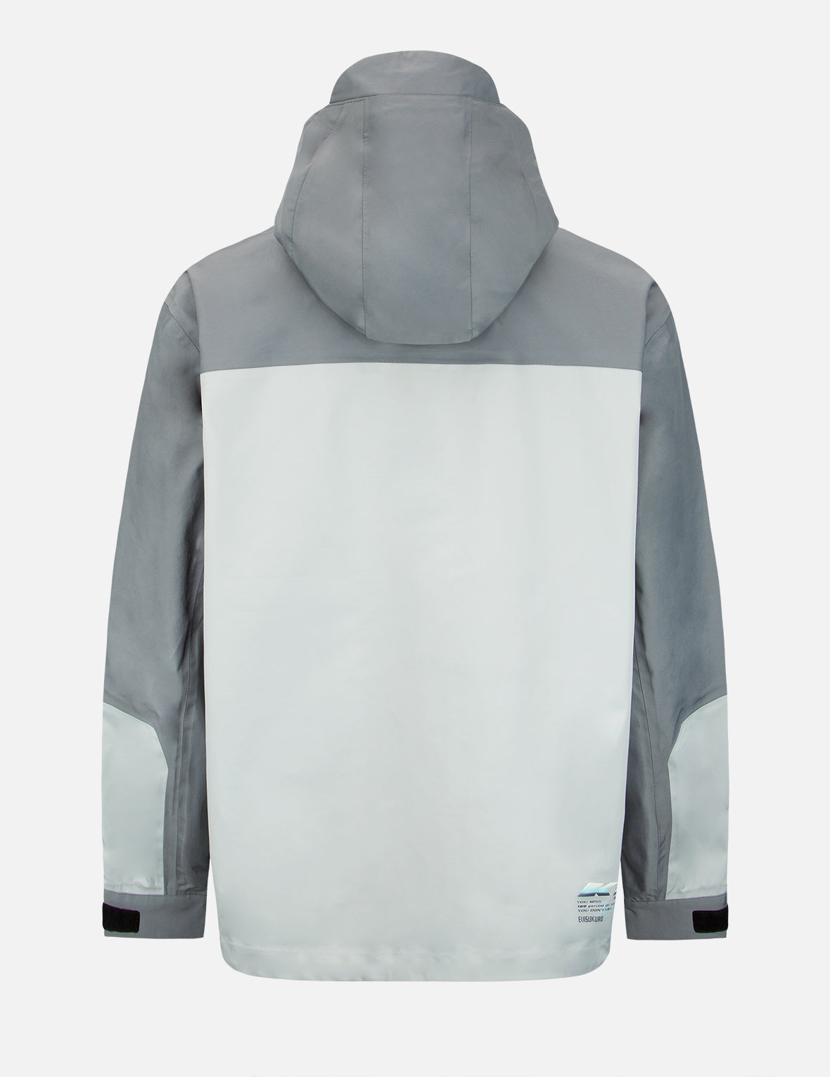 Logo Tape Padded Windbreaker Jacket