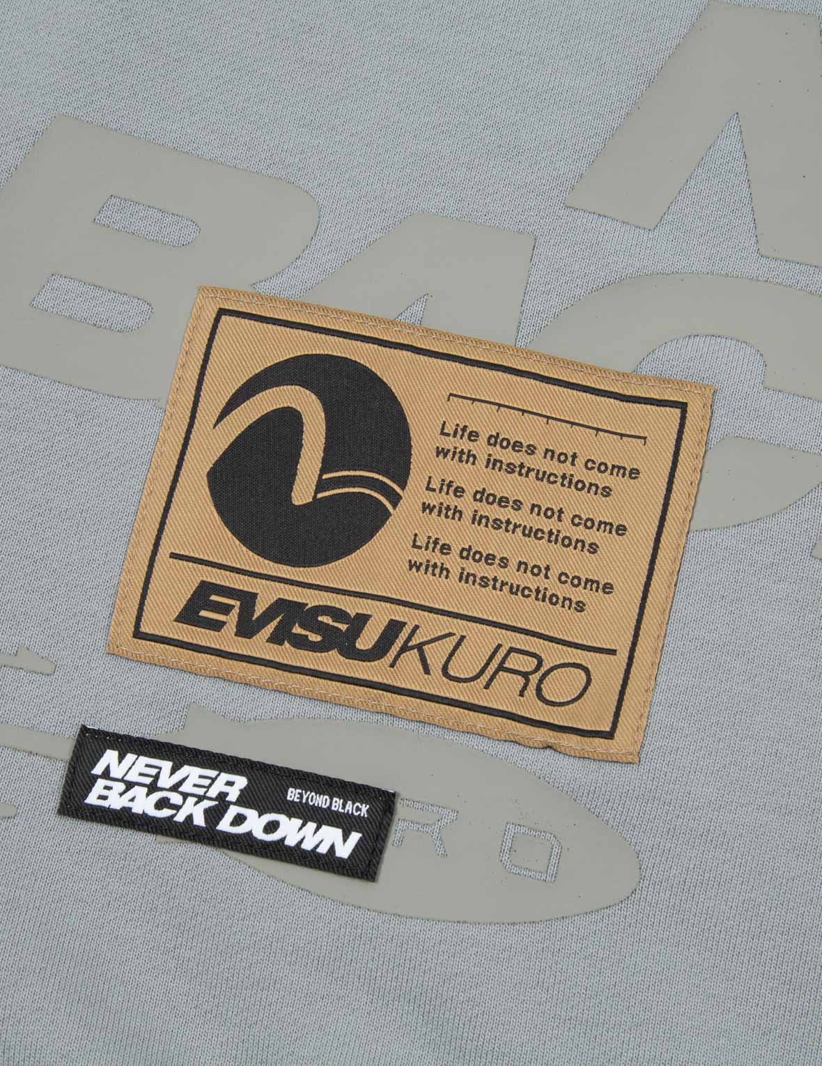 Transparent Seagull Badge Logo Print Sweatshirt