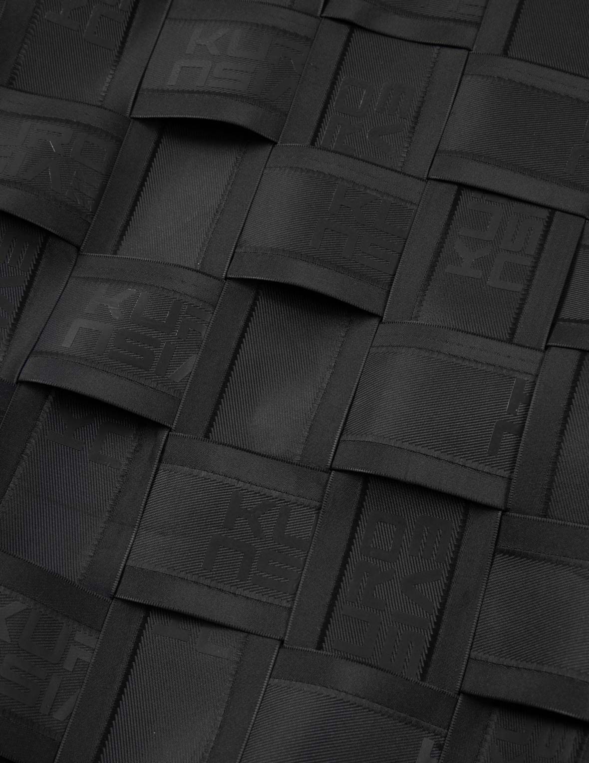 Allover Logo Print Relax Fit Tape Weaving Bomber Jacket