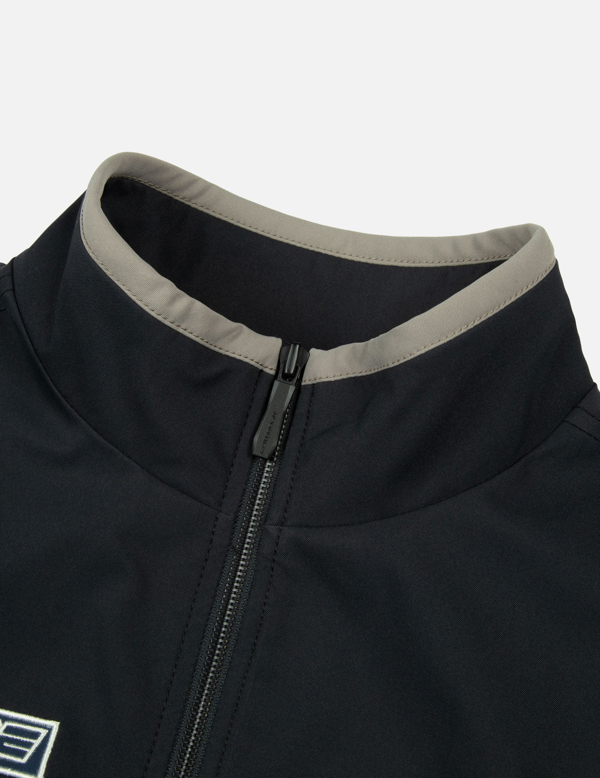 Multi-Logo Print Fashion Fit Racing Jacket