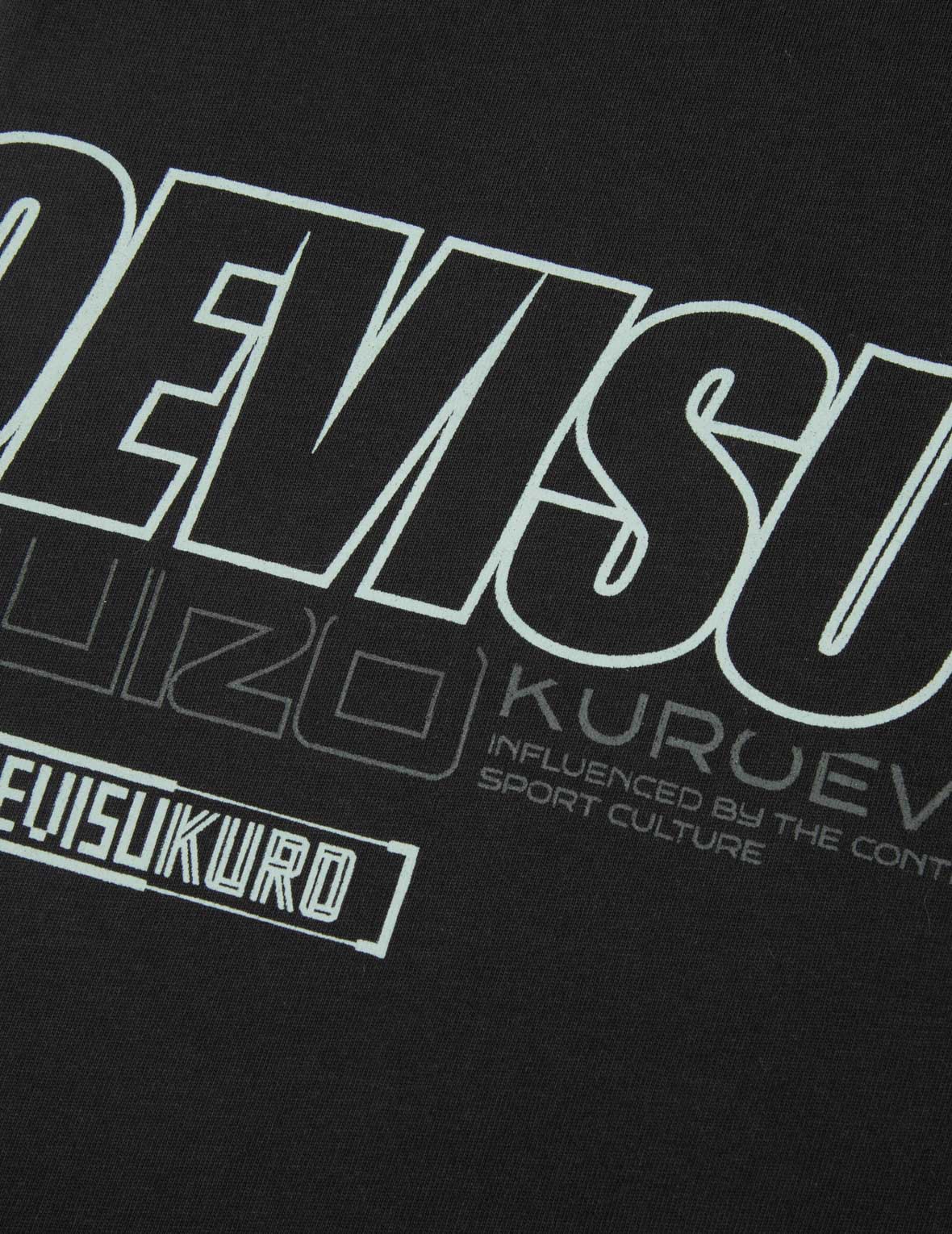 Logo and Slogan Print Fashion Fit T-Shirt