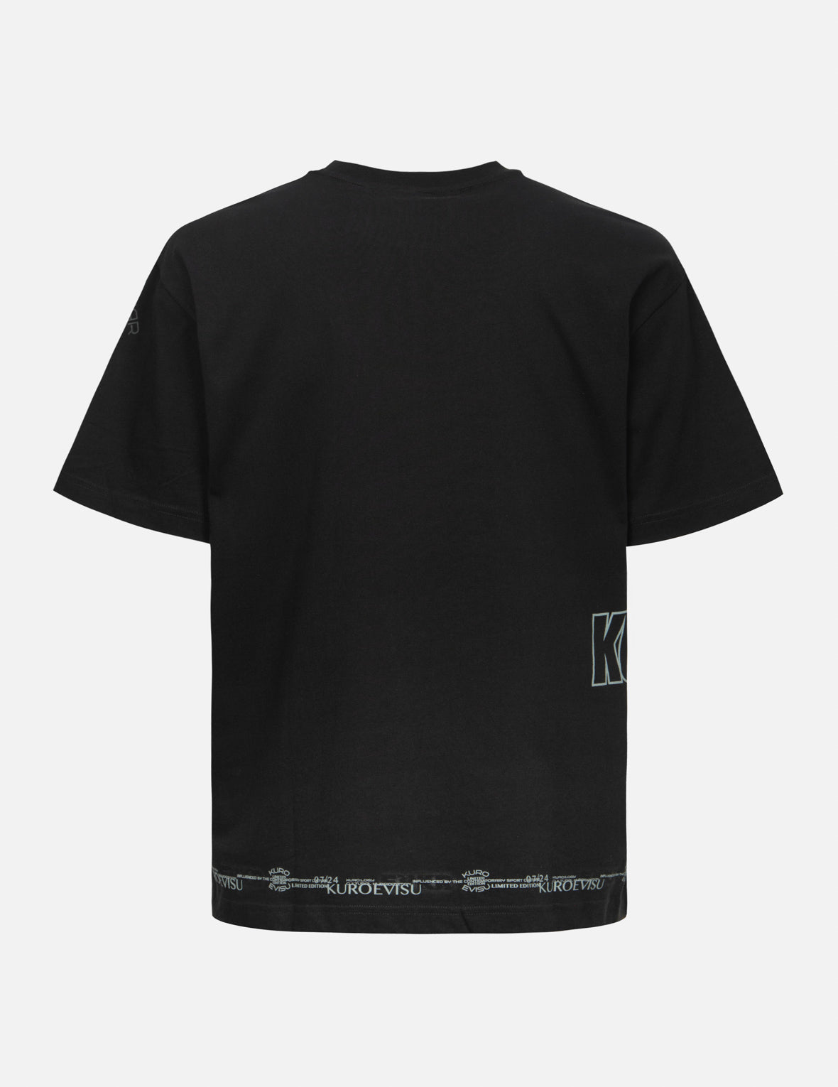 Logo and Slogan Print Fashion Fit T-Shirt