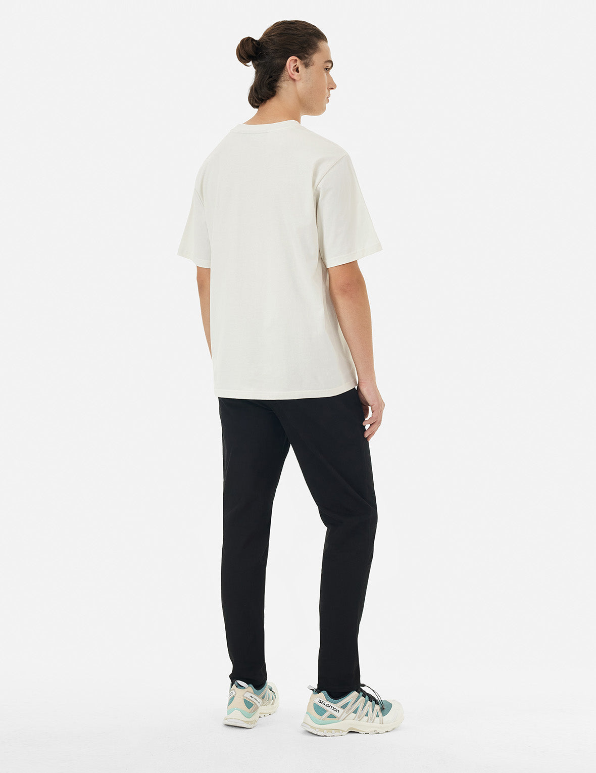 Logo and Tape Print Regular Fit T-shirt