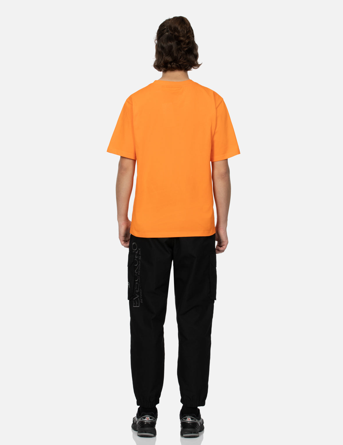 Logo and Tape Print Regular Fit T-shirt