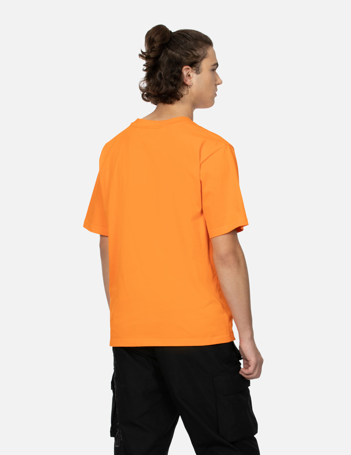 Logo and Tape Print Regular Fit T-shirt