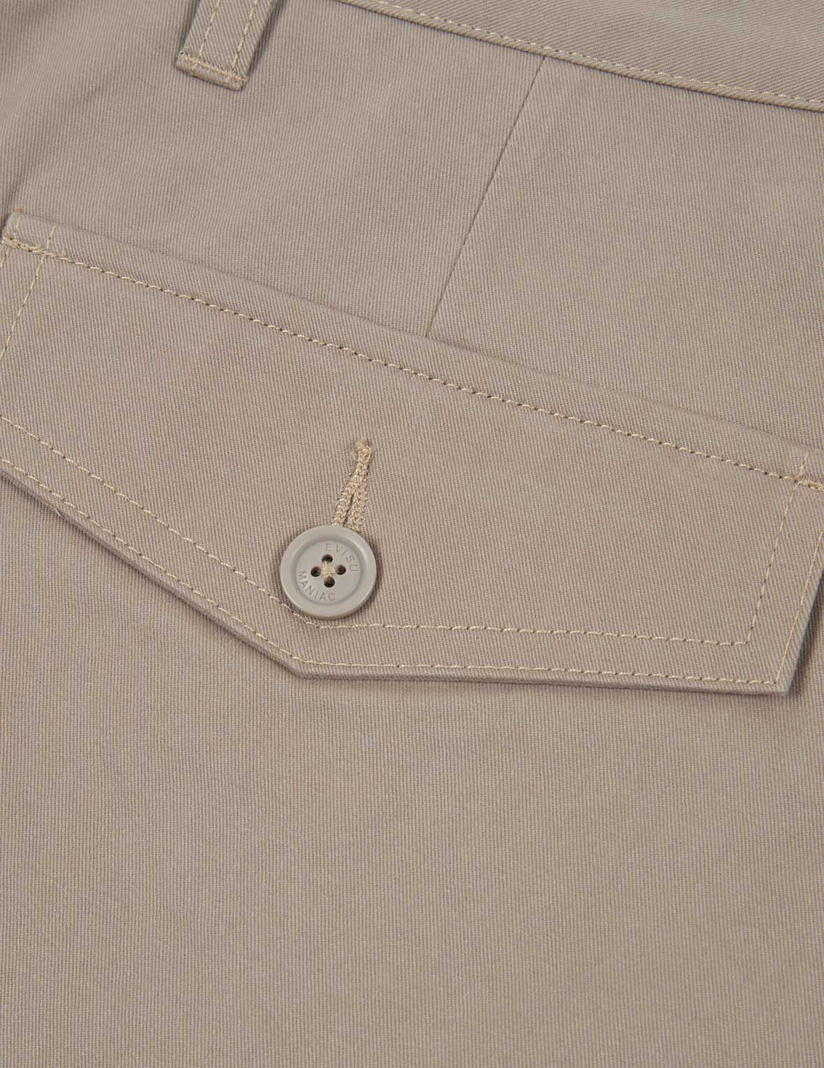 Kamon Embroidery Wide Leg Joggers