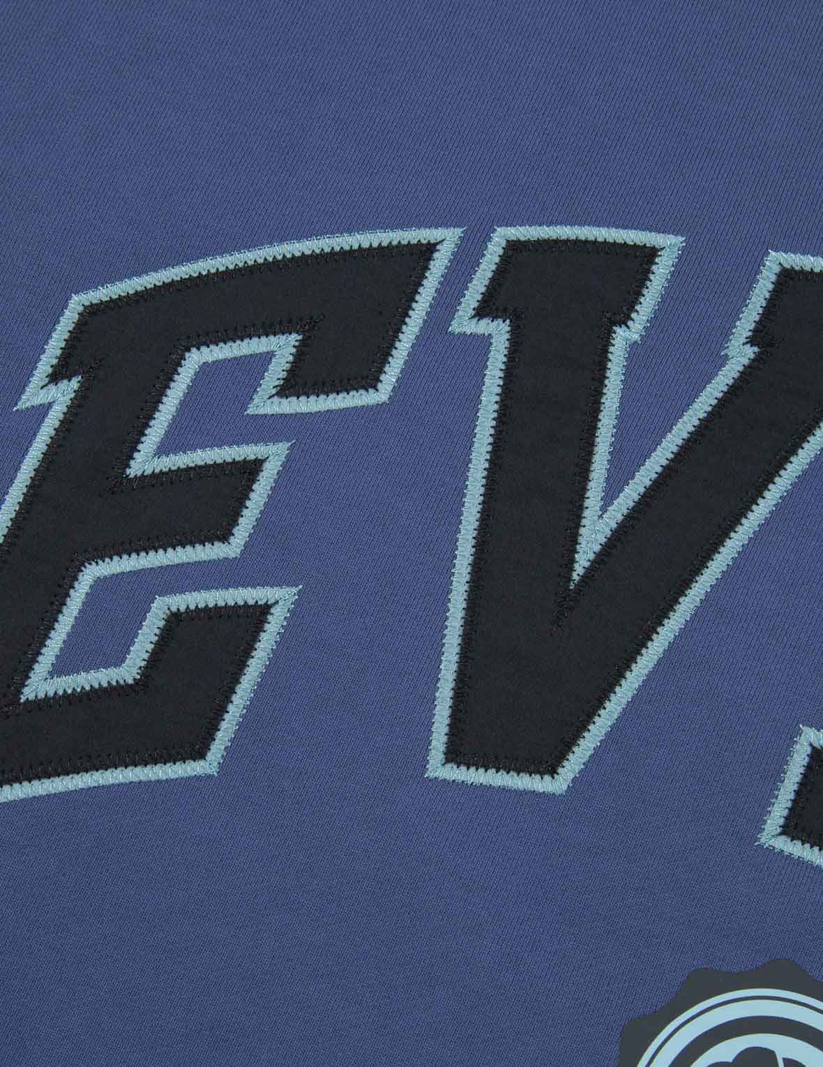 Retro Logo Print Oversized Sweatshirt