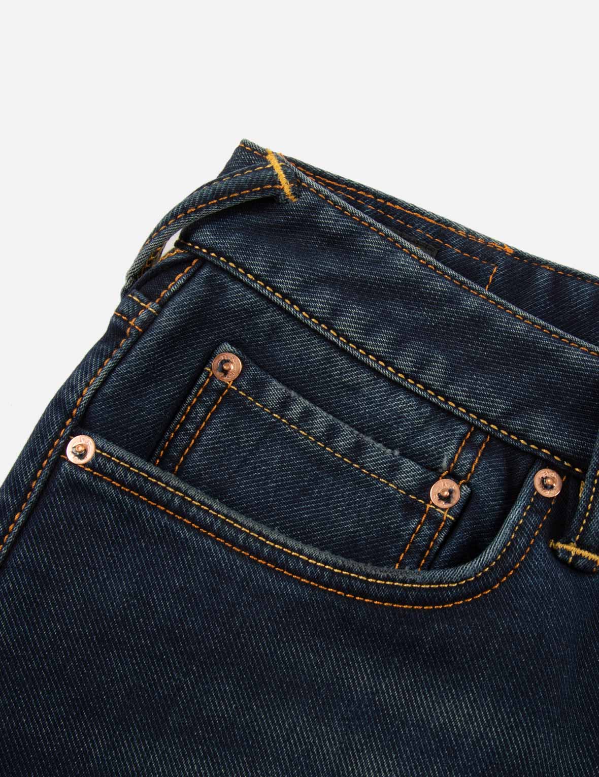 Navajo Style Tapestry Seagull Print Pocket Taper Fit Jeans #2017