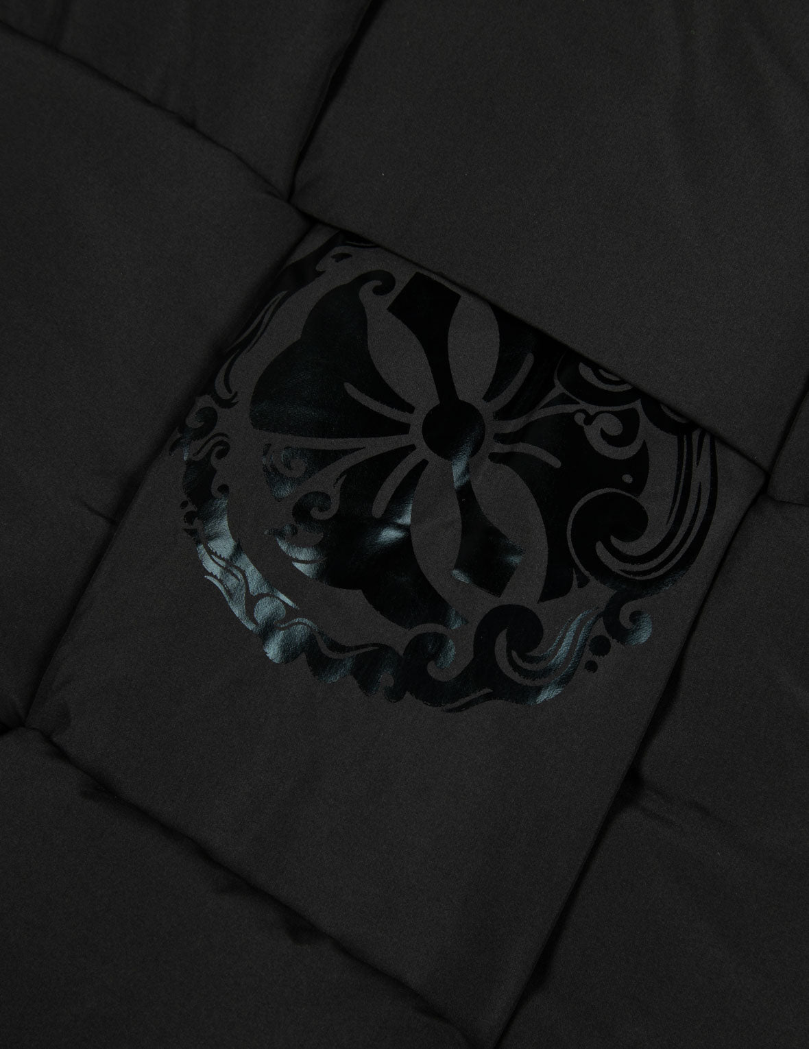 家花印花宽版飞行员夹棉外套