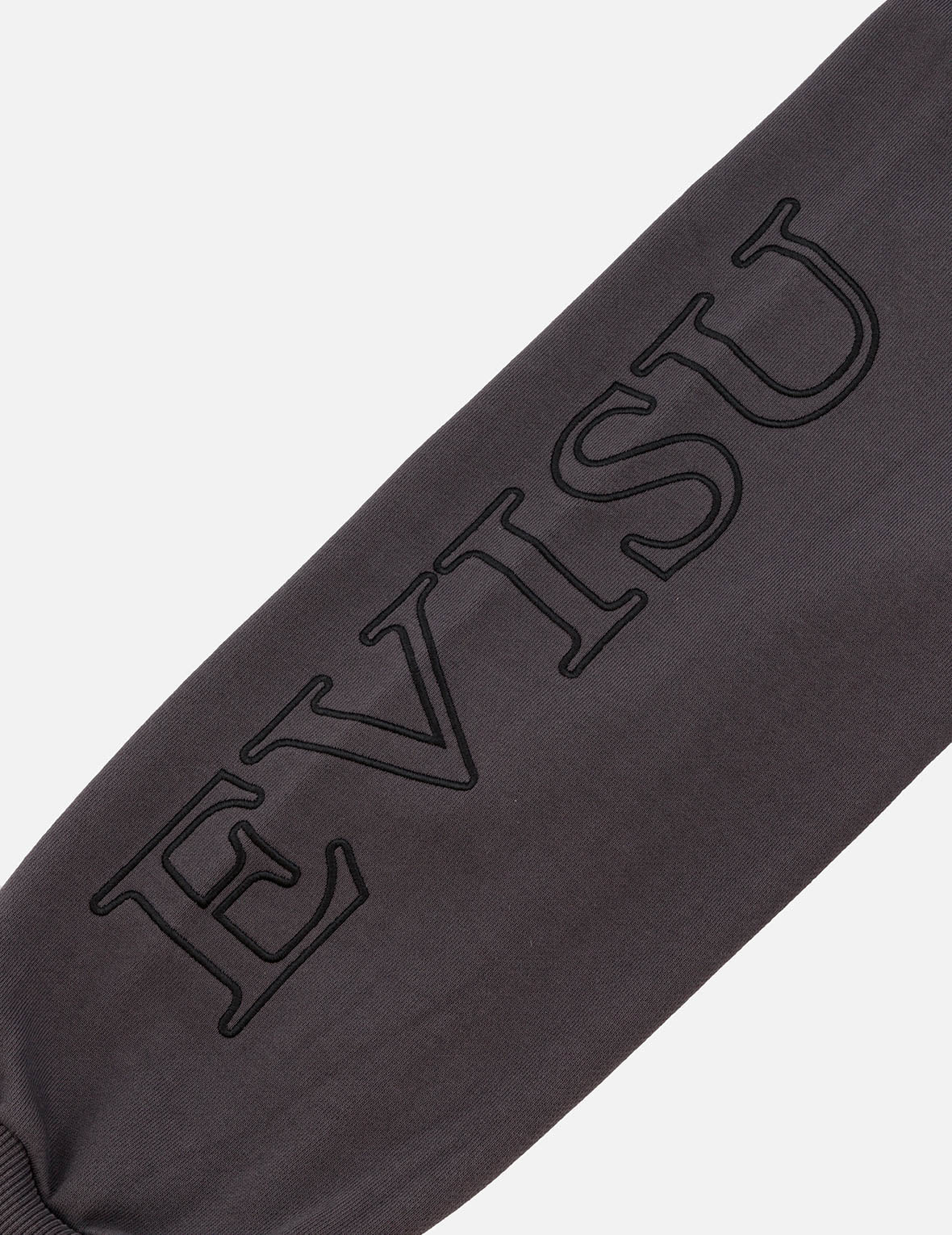 商标刺绣宽版休闲半拉链卫衣