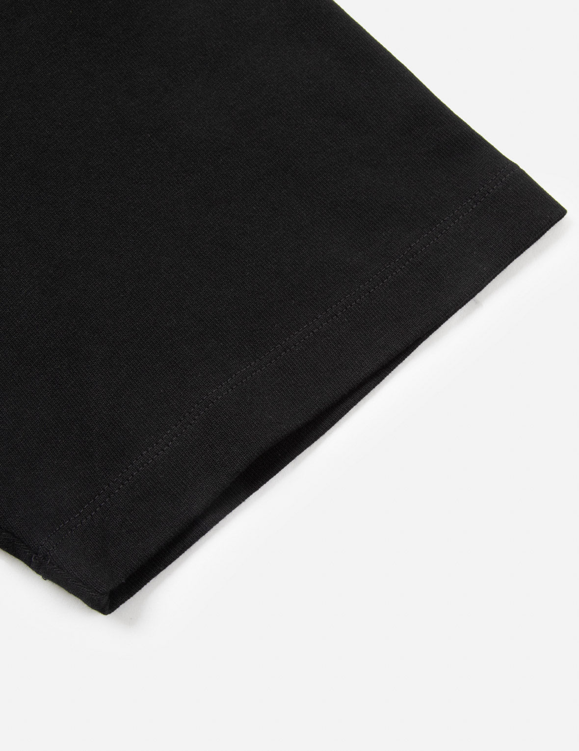 Seagull-print Denim Pocket Relax Fit T-Shirt