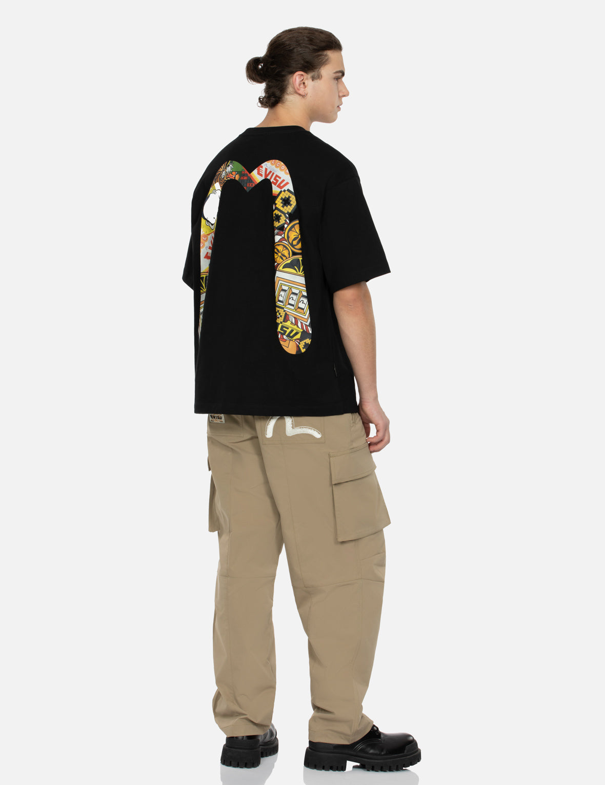 Lucky Slot Machine Daicock Print Relax Fit T-shirt