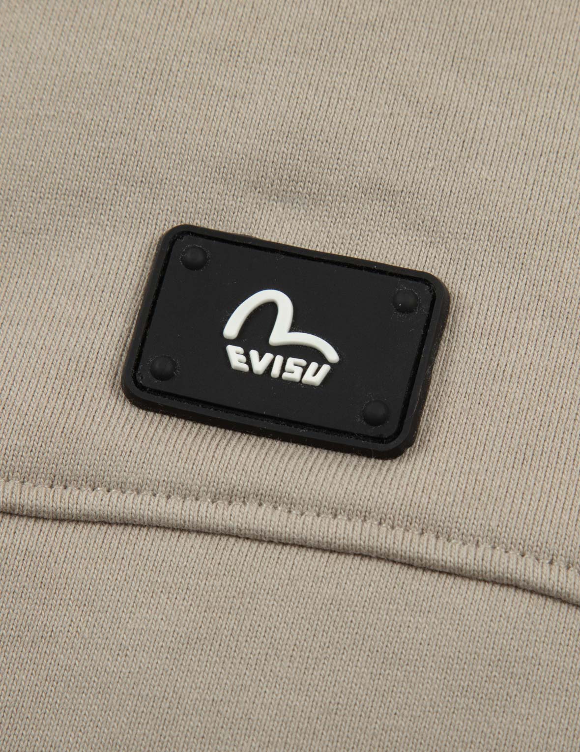 立体海鸥印花短款拉链卫衣